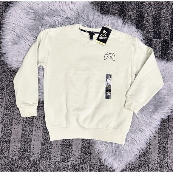 Art Class Responsible Style Green Gamer Sweatshirt Size 8/10-M - Picture 1 of 2